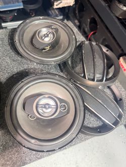 6.5” 3 way non branded speakers