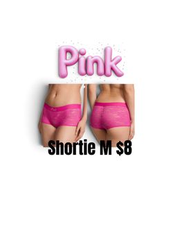 VS  PINK SHORTIE M 💖