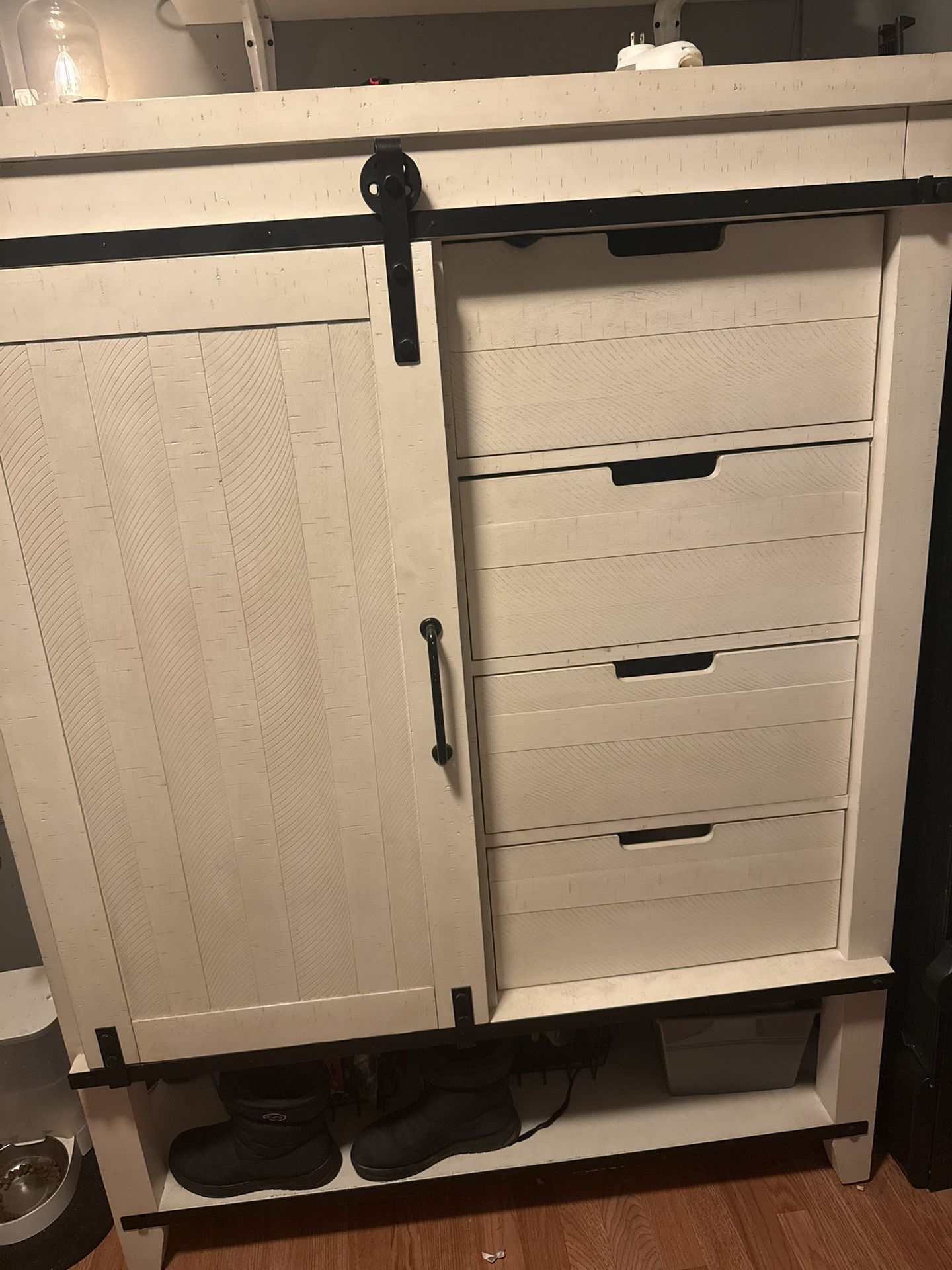 Loveseat,chair Swivel, And Wardrobe