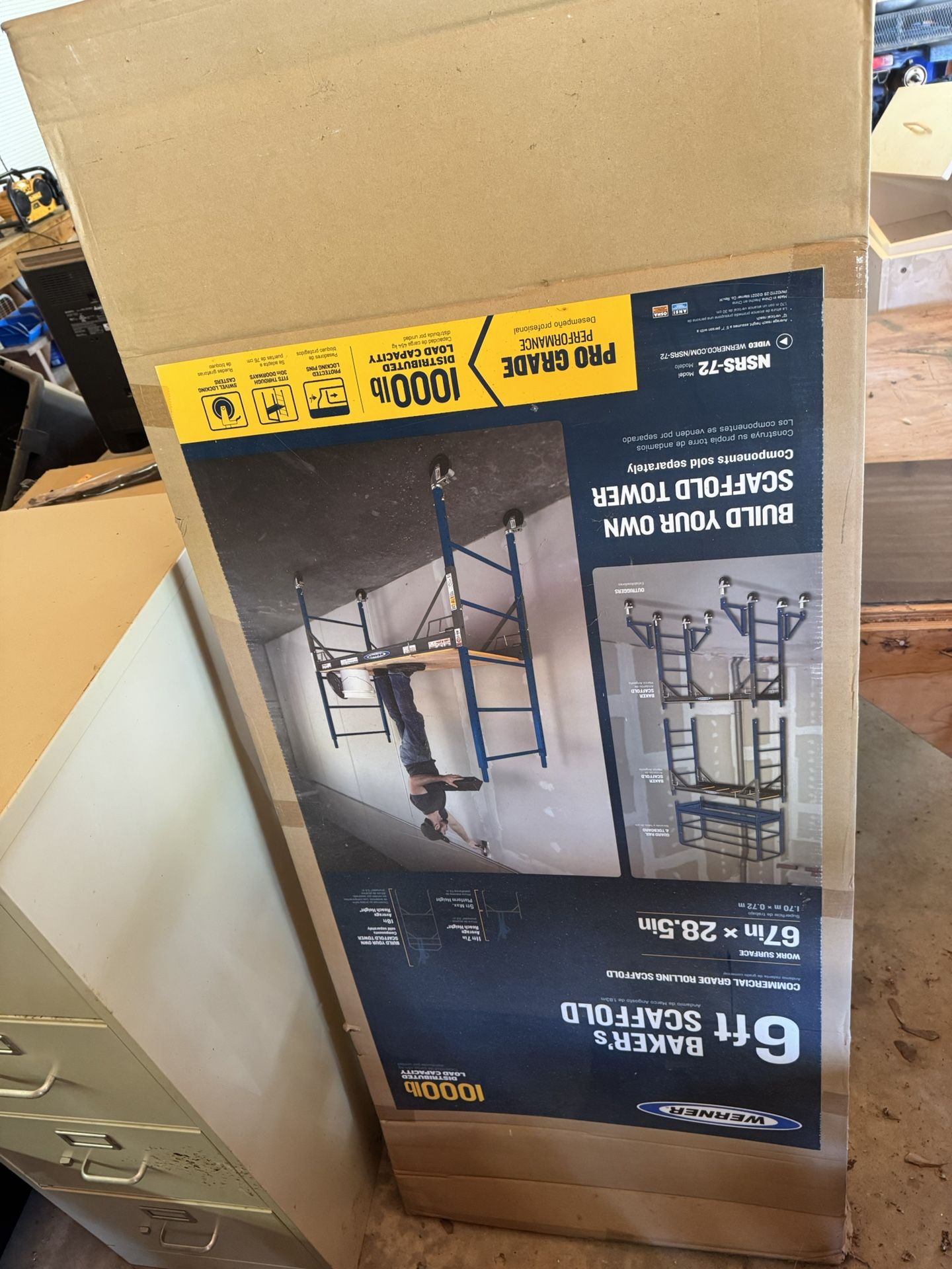 Werner 6’ Bakers Scaffolding