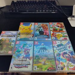 Switch Games Brand New Sealed
