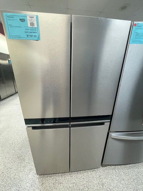 Counter Depth Whirlpool Refrigerator 4 Door