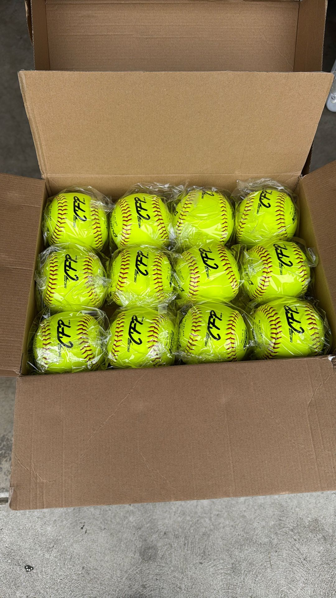 12U Softballs