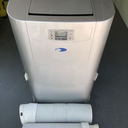 New Blue Tooth Portable AC 12000 BTU 50% Quicker Cooling - Dual Hose For Best Efficiency 