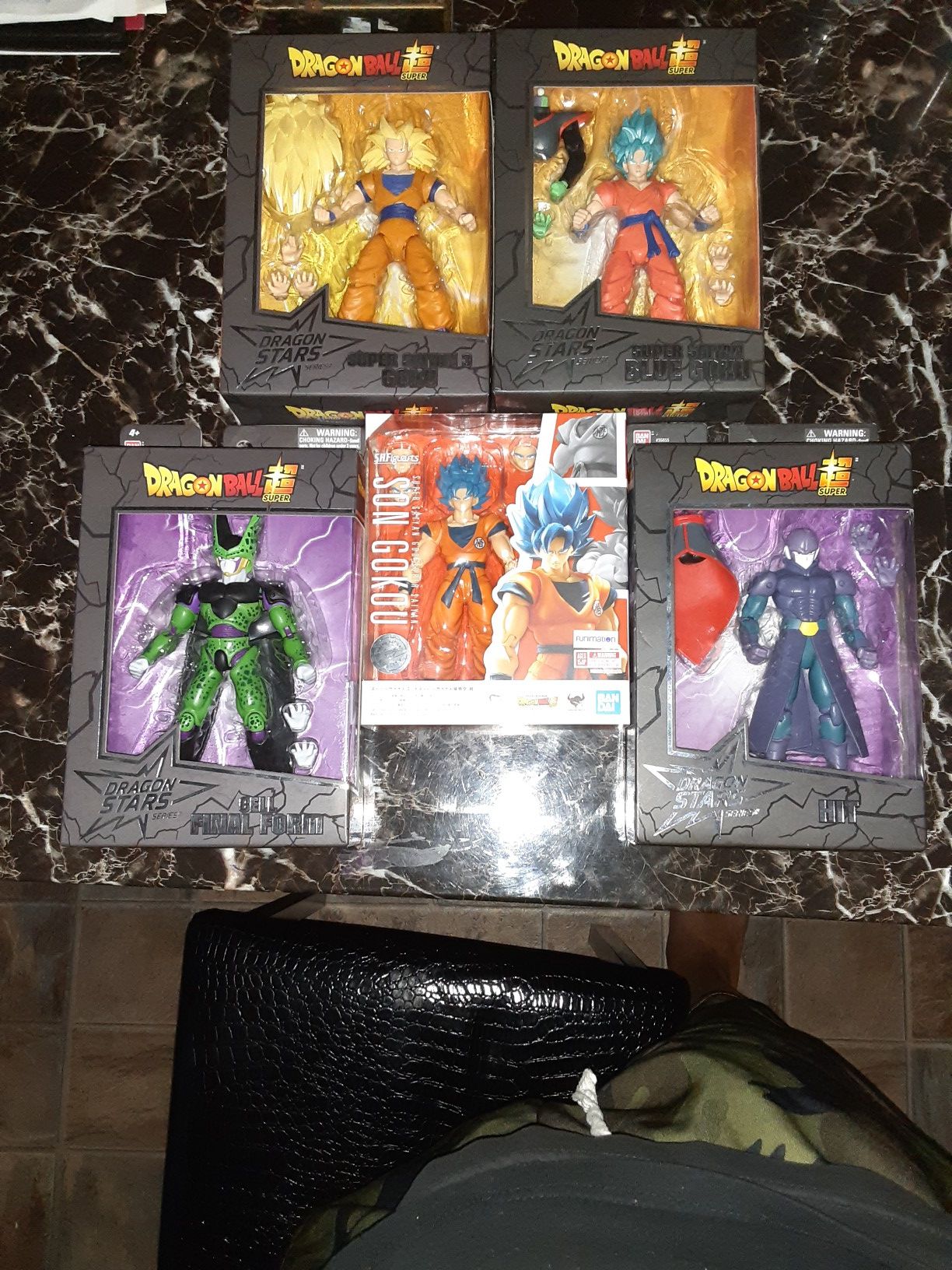 Dragon Ball Z Super collecting action figures