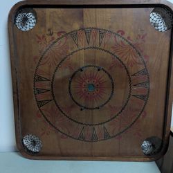 Vintage Carrom Game Board