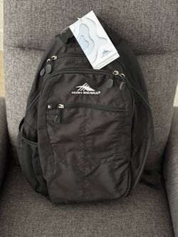 High Sierra Black Backpack