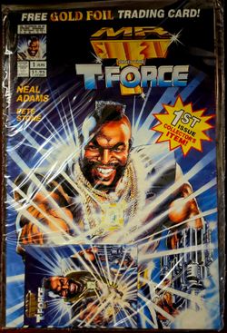 Mr. T And The T-Force #1 Now Comics Variant '93 Pollybagged N. ADAMS Cover NM🔥