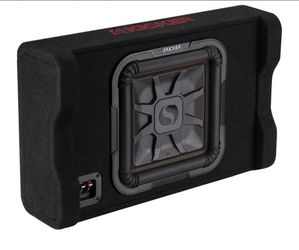 KICKER 49L7TDF122 Down-Firing 12" L7T 2-Ohm Subwoofer Enclosure, 600 Watts RMS