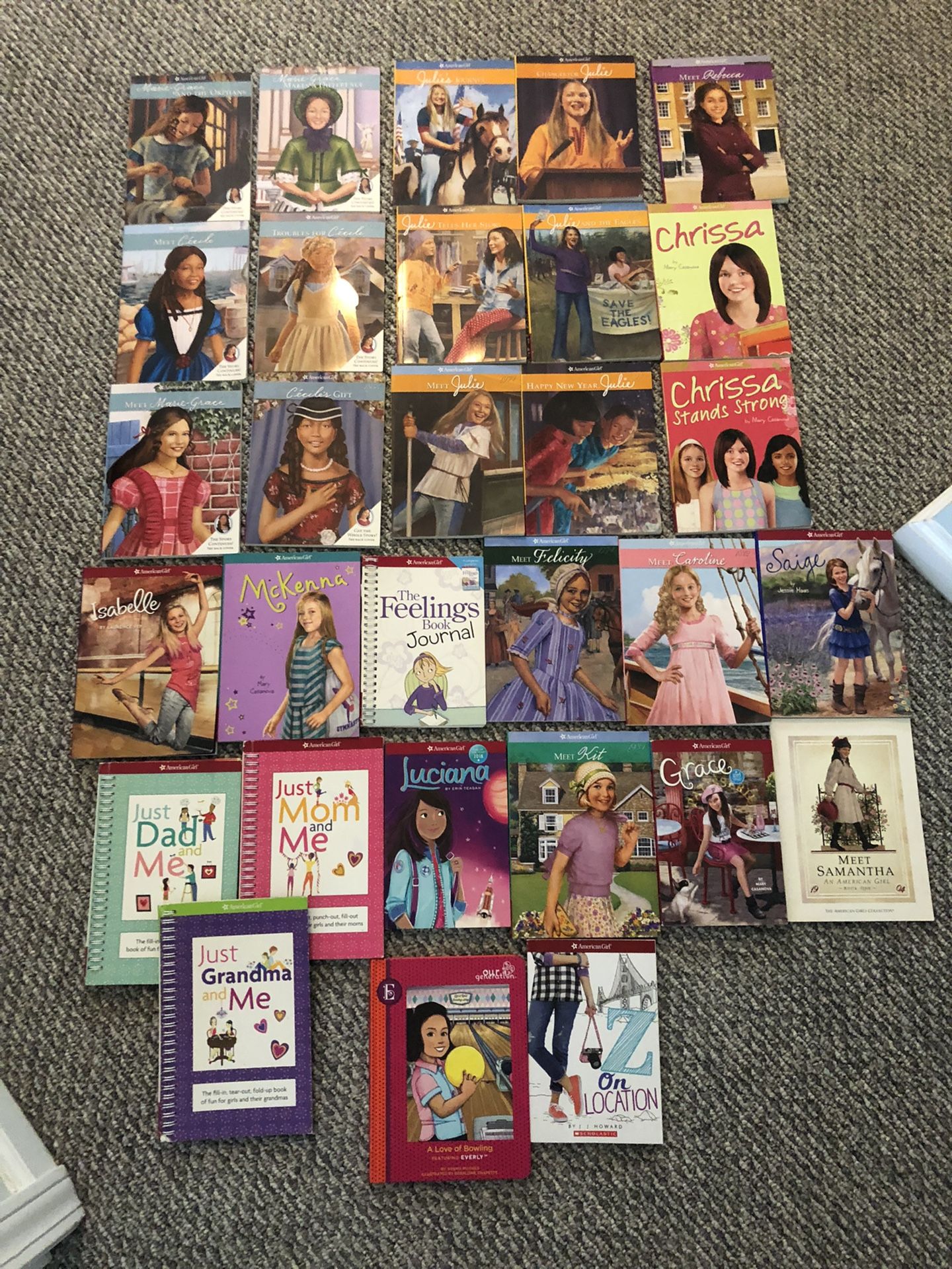 American Girl Doll Books 