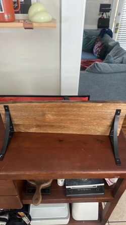 Wood shelf