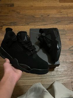 Jordan 4 black cat! size 8