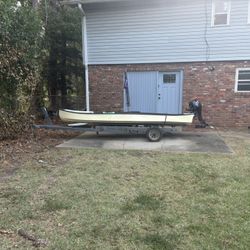 Gheenoe 9.9hp Skiff John Boat 
