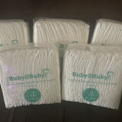 Diapers size 4