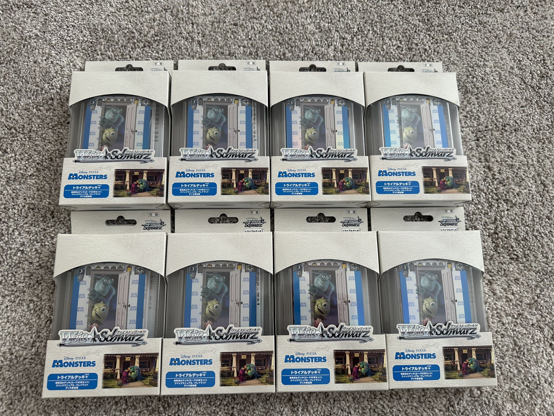 Weiss Schwarz Monsters Inc Trial Deck Japanese