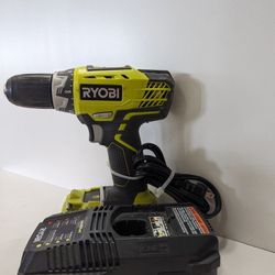 Ryobi Drill W/Battery W/Charger 