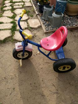Small child's tricycle