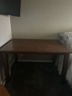 Bar top table with extension 60x42