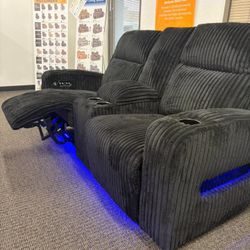 Loveseat Reclining $10 Down payment,financing and Delivery Available