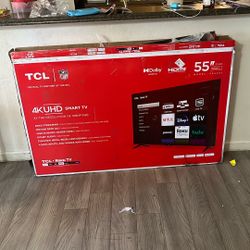 TCL 55” Roku
