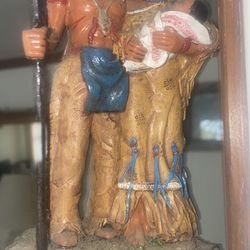Native American Wind Chime And Figurines  Thumbnail