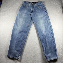 Vintage Levi’s Silver Tab Wide Leg Baggy Fit 32x34 Loose Distressed 90’s #2492