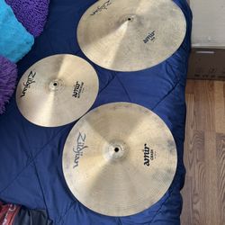 Vintage Zildjian AMIR Cymbals Made in USA 