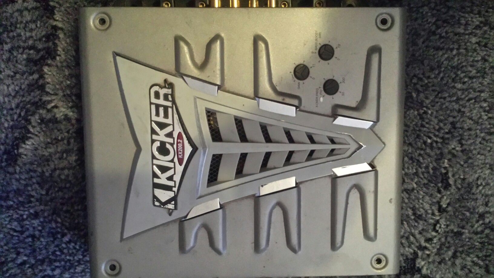 Kicker kx-200.2 amplifier