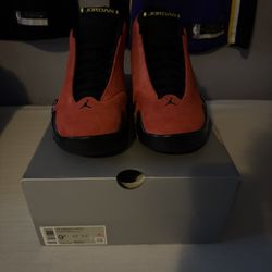 Jordan 14 Ferrari’s Size 9.5 