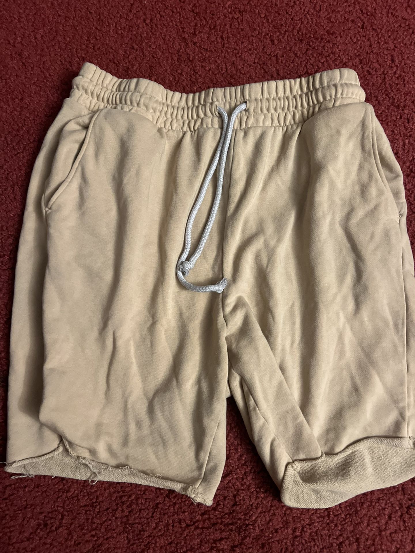 H&M Cream Casual Shorts
