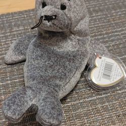 TY Beanie Baby - SLIPPERY the Seal