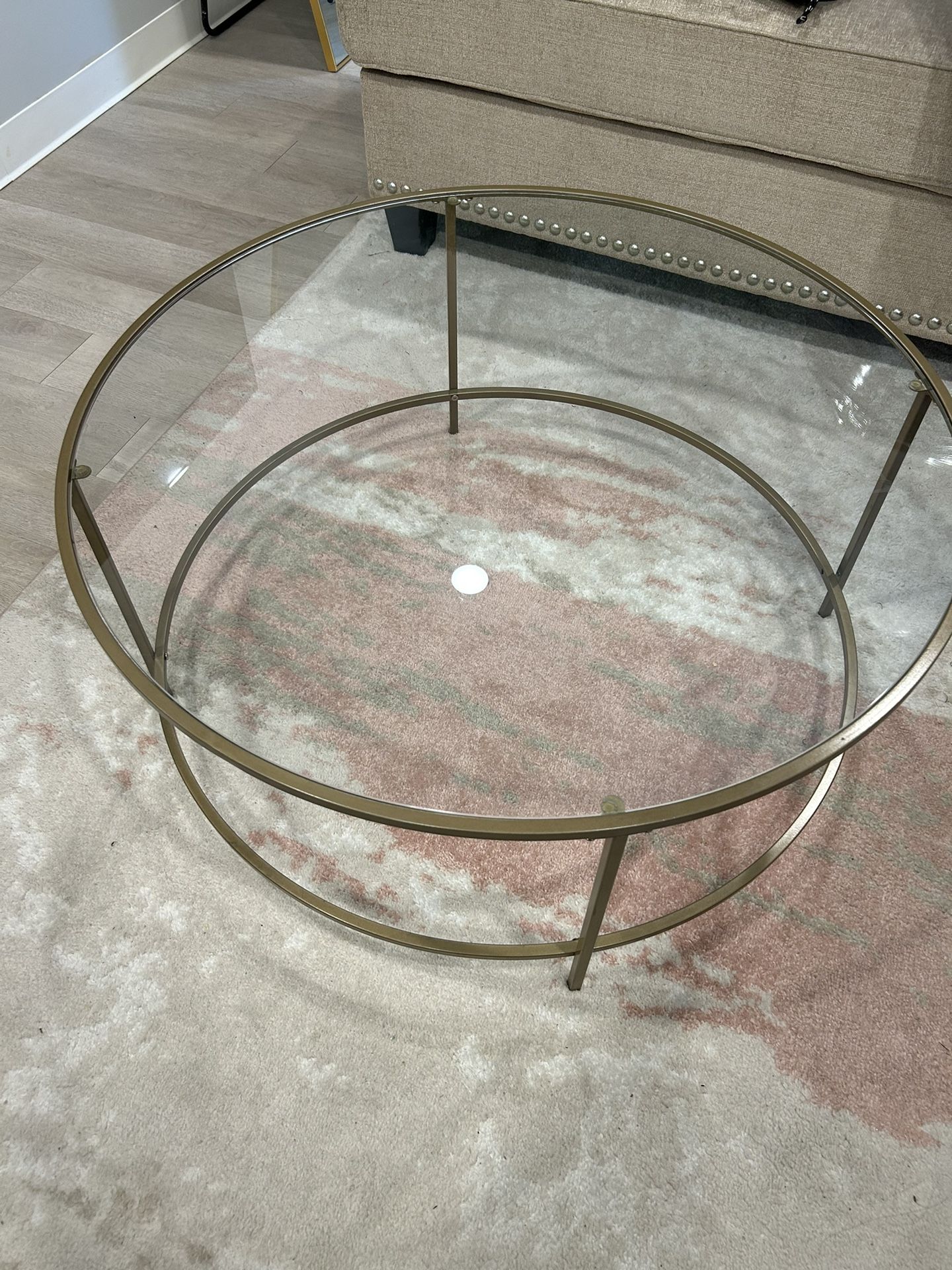 Gold Coffee Table