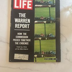 Life magazine October 2 1964 The Warren Report