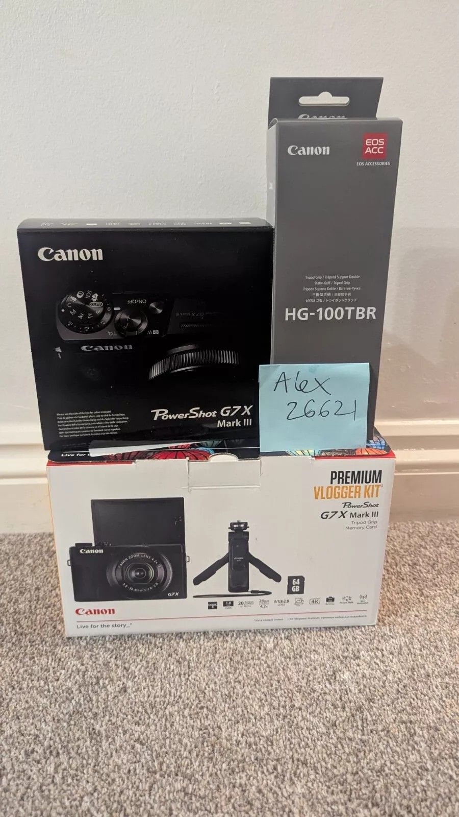 Canon PowerShot G7 X Mark III 20.1MP Point & Shoot Camera - Premium Vlogger Kit