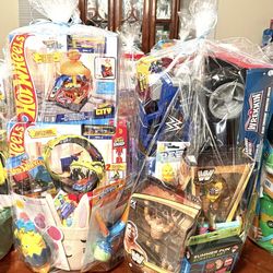 Canastas de pascua de niño