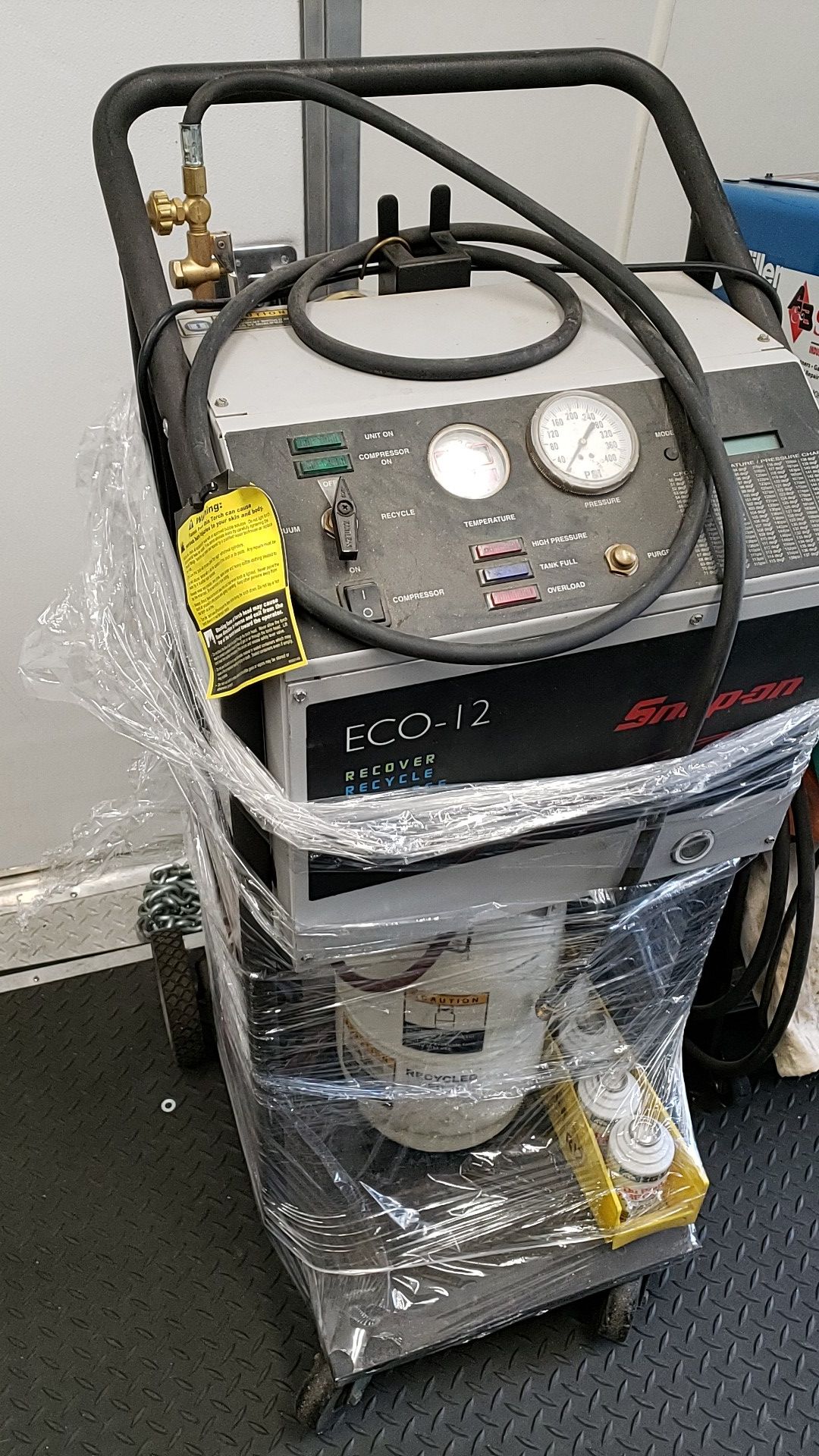 Snap On tools Eco-12 AC Recovery machine