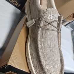 Men Hey Dude Shoes Wally Woven Beige