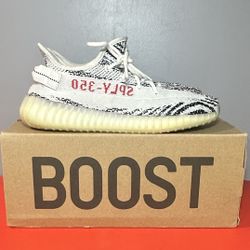 Size 9 - Adidas Yeezy Boost 350 V2 Zebra