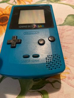 Game boy color original turquoise