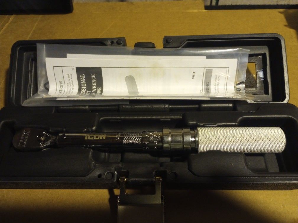 Icon 1/4" Drive Torque Wrench