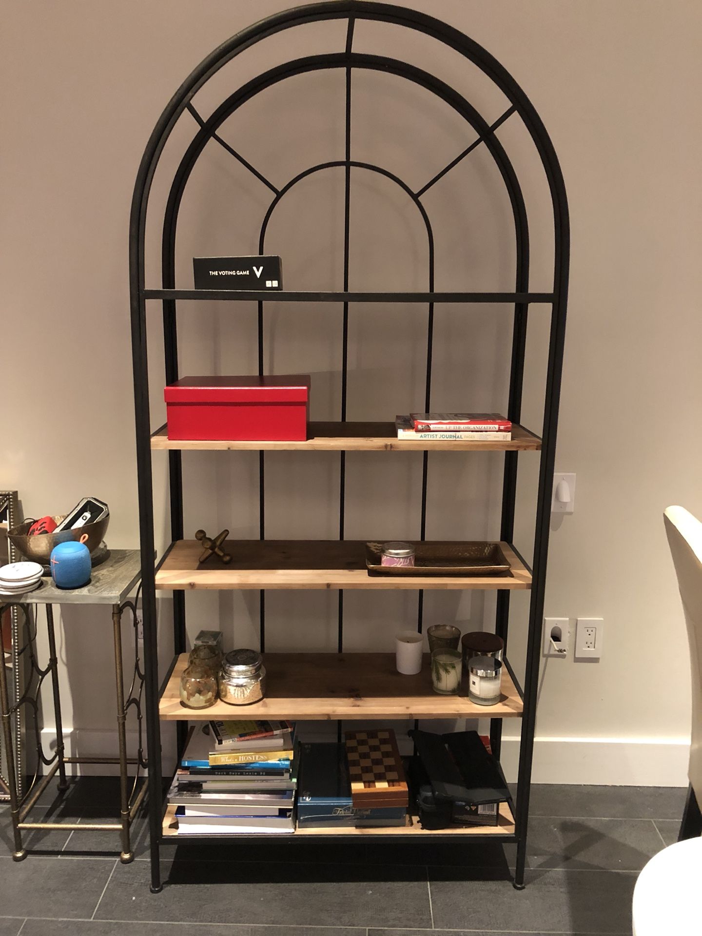 Arched Bookshelf