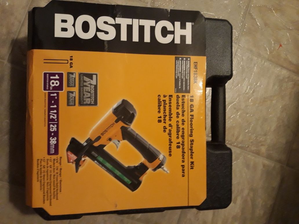 Bostitch stapler floorin