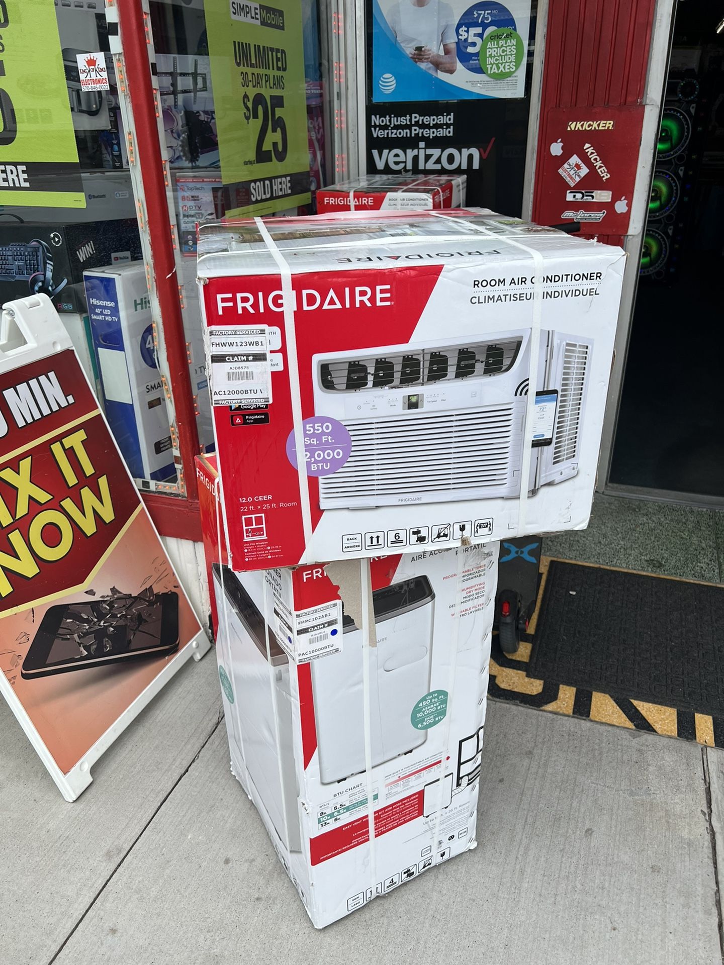 We Have Air Conditioners Window And Portable