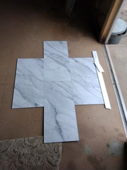 VCT Luxury Vynal Flooring 4 Boxs