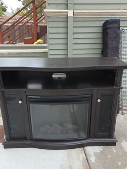 Room heater and TV table
