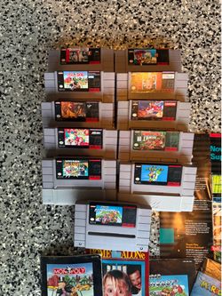 Super Nintendo Games