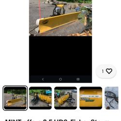 Mint 8.5 Fisher Anow Plow Just Plow Minute Mount 