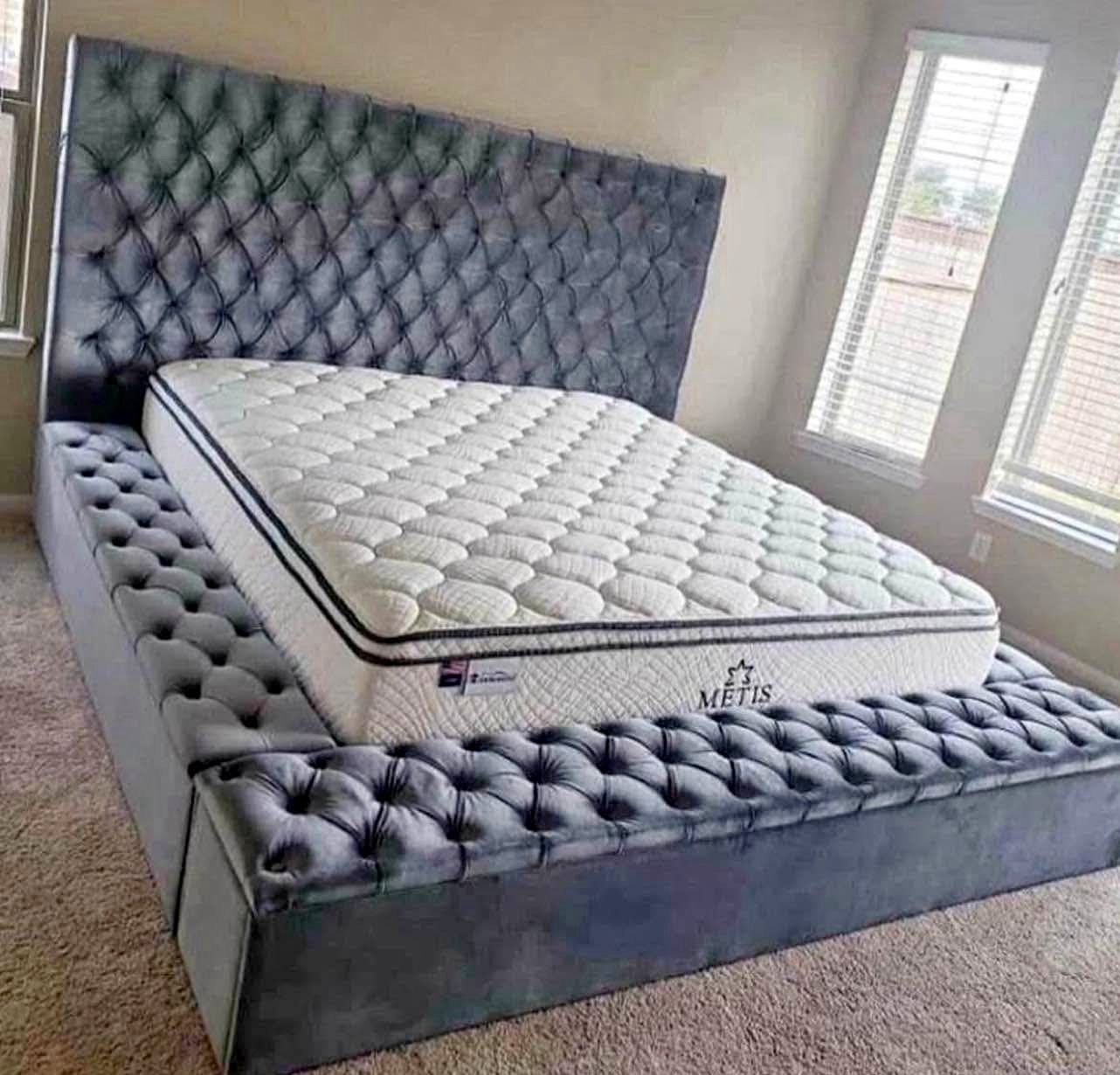 New Bedframe With Speakers In Box 📦 Buy Now Pay Later $39 Down
