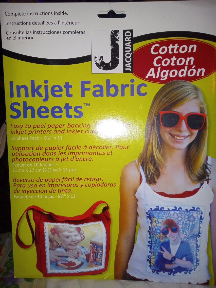 Inkjet Fabric Sheets