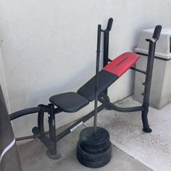 Bench + Weights